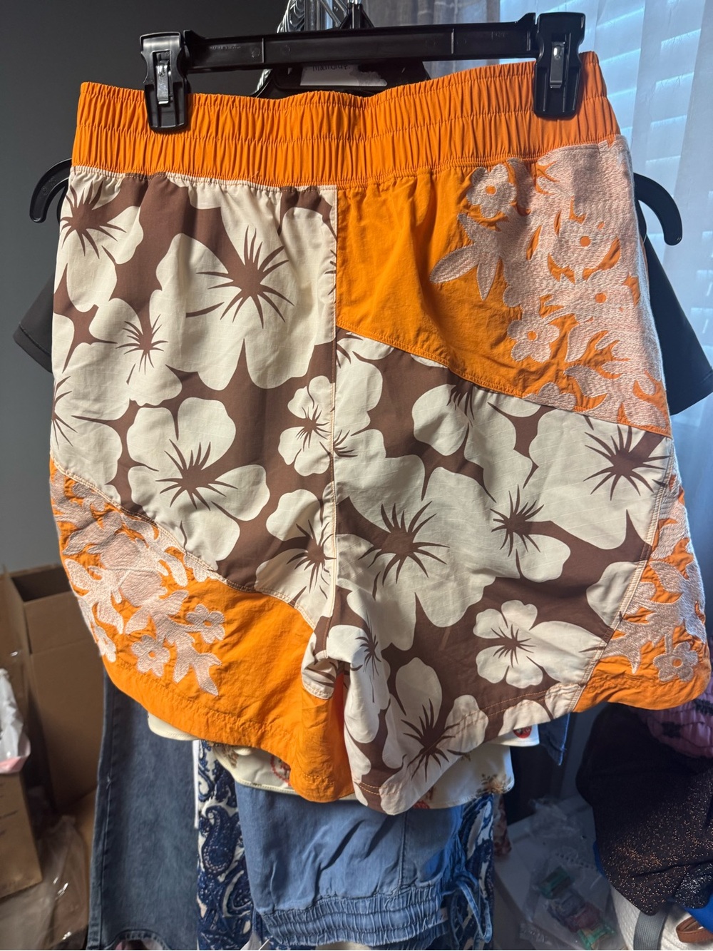 FP Movement Prime Time Shorts - Vintage Tropical Print RT $98 NWOT - Picture 6 of 6